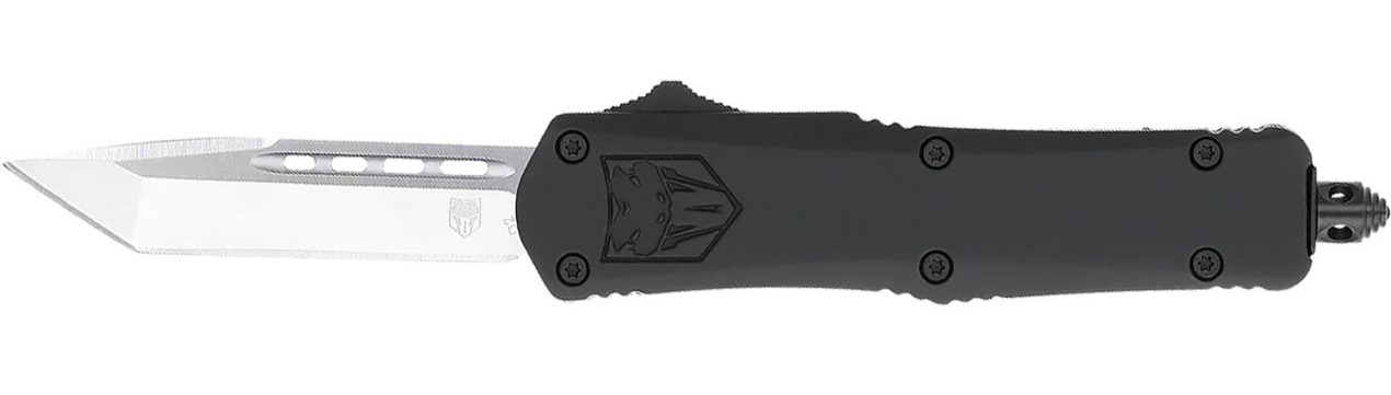 Knives Cobratec Knives CBT LARGE FS-3 BLACK TANTO